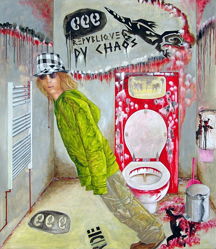Thierry Cheverney. Abode of chaos loo. 2011